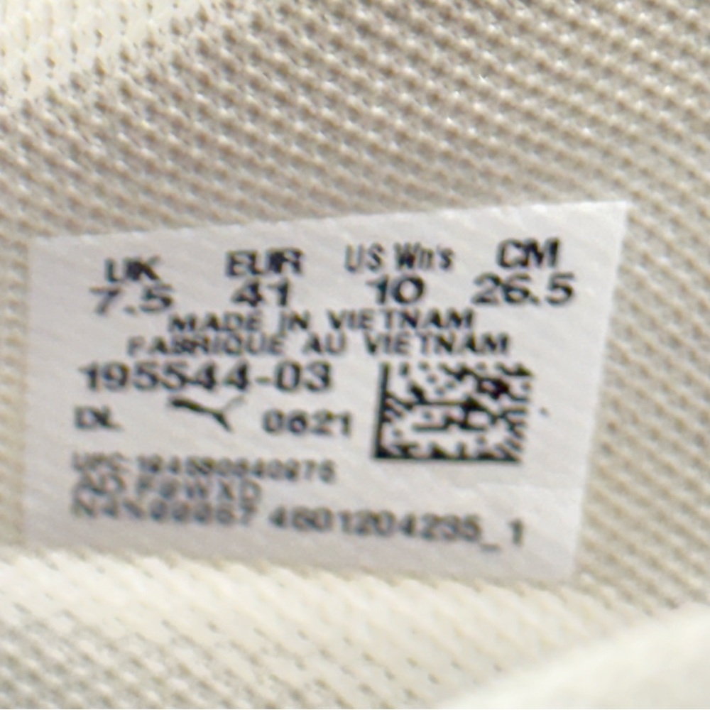 Puma XETIC Halflife Ivory Glow Sunblaze Women’s size 10 - Picture 10 of 11